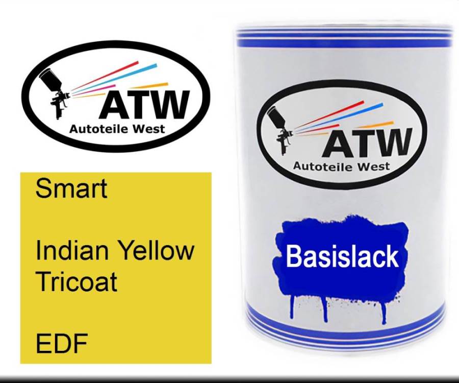 Smart, Indian Yellow Tricoat, EDF: 500ml Lackdose, von ATW Autoteile West.